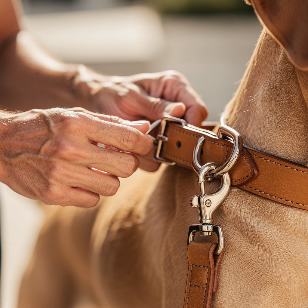 Specialized K-9 Services trainer working with a dog in Montecito, CA during a private training session