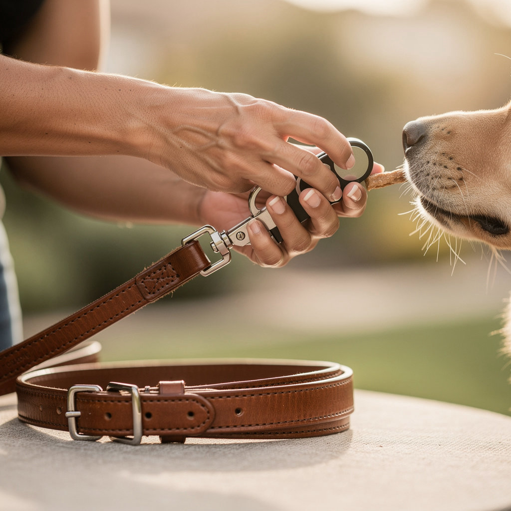 Specialized K-9 Services expert trainer working with a dog in Santa Barbara, CA